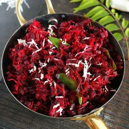 beetroot thoran