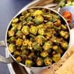 dry bhindi masala recipe