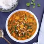 thai inspired Butternut Squash Curry