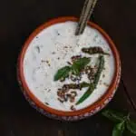 Cucumber raita