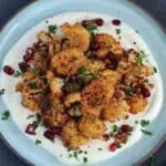 Roasted cauliflower with whipped feta